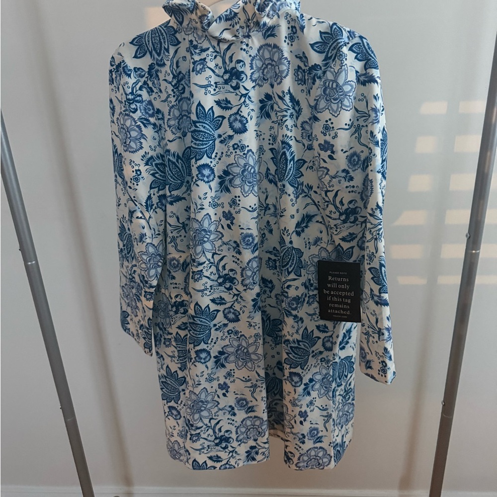 Tuckernuck Blue Chintz Floral Daphne Dress
